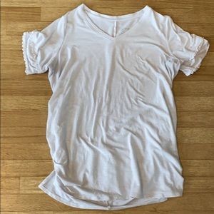 White XL maternity shirt